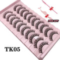 Russian Strip Lashes Fluffy Mink - Zera