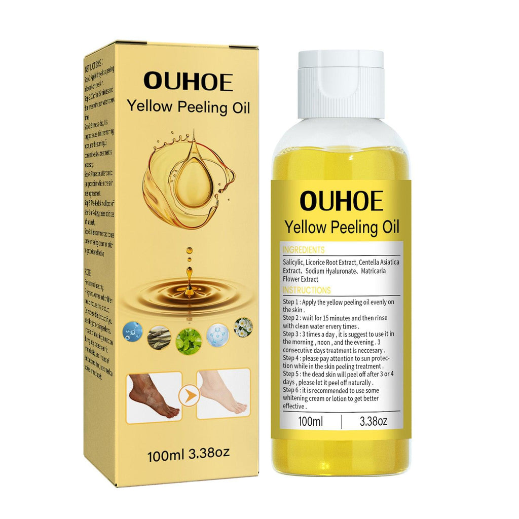 Yellow Exfoliating Oil Brightening Skin Color Hydrating