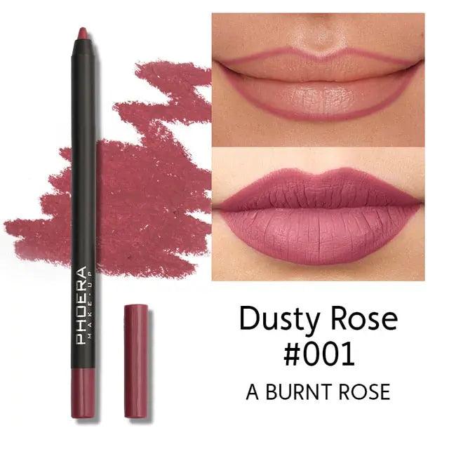Unveil the Secret to Perfect Lips with 13 Colors Lipliner Pencil Set