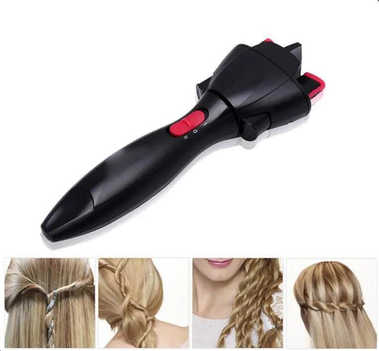 Automatic Hair Braider Hair Twister USB Electric Braiding Machine DIY Magic Roller Styling Tool Styler Bun Maker - Zera