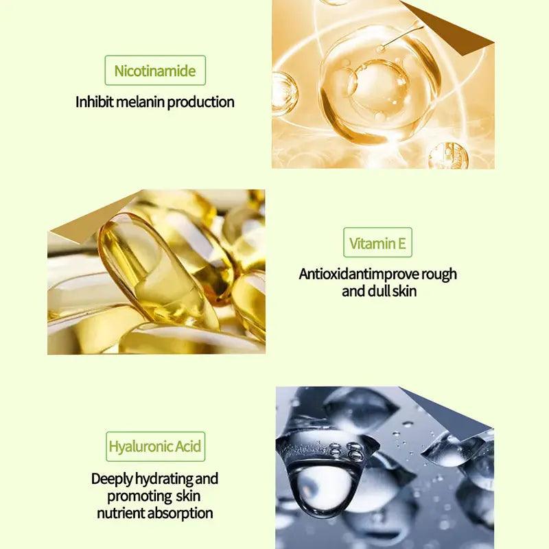 Korean Natural Vegan Neck Facial Vitamin C Acne Pimples Dark Spot Remover - Zera
