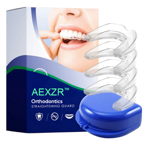 4/8pcs Thermoplastic Dental Brace Moldable Mouth Guard for Clenching Bruxism Orthodontics At Night Anti Snoring Mouth Protection