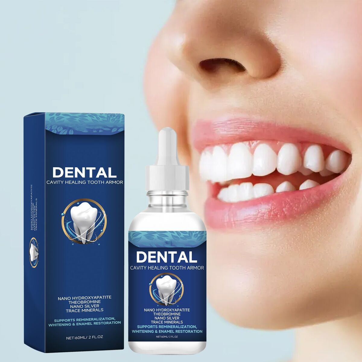 Tooth care solution Dentite Cavity Healing Tooth Armor