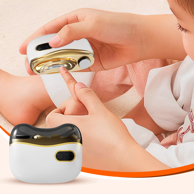 🔥Black Friday Sale!🚨 Lowest Price Ever, Don't Miss Out! 💅 2-in-1 Electric Nail Clipper & Polisher